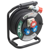 Meister Kabelhaspel H07RN-F5G2,5, IP44 - 20 m kabel