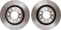 TRW Automotive AfterMarket DF4477 remschijf - (paar)