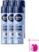 Nivea Men Deodorant Spray Silver Protect Polar Blue - 150 ml - 6 Stuks