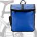 Sacoche de vélo unique étanche bleu 22L