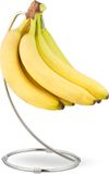 Merkloos Relaxdays Bananenhouder - met haak - metaal