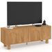 Idmarket - Meuble TV 140 cm Archie 4 portes design boog houtlook