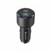 Swissten Chargeur de voiture 63W - Port USB-A + USB-C - Chargeur rapide - Noir