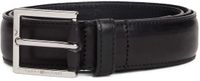 Tommy Hilfiger Hudson 3.0 Leather Riem - Zwart