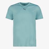 Puma M Tad Essentials heren sport T-shirt groen - Maat M