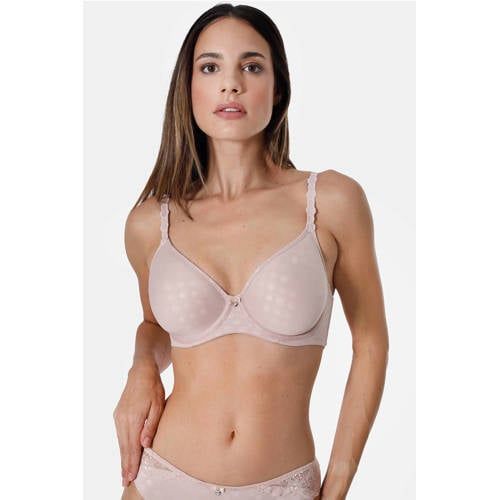 Sassa Mode Dot & Blossom voorgevormde beugelbh lichtbeige