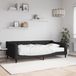 Maison Exclusive - Dagbed met matras, noir, 100x200 cm, stof
