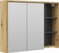 Vicco Viola Armoire de salle de bain – 100 x 75 cm Chêne/anthracite