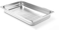 Hendi Gastronormbak – geperforeerd – roestvast staal – 28L – 200mm hoog