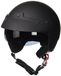 Jethelm Protectwear Jethelm H740 met geïntegreerd zonnevizier en schild zwart mat - M
