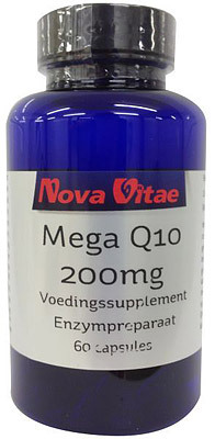 Nova Vitae Mega Q 10 200 mg 60 CA