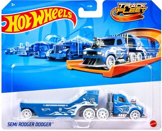 Mattel Hot Wheels Scania Rally Truck Transporter Speelgoed Vrachtwagen