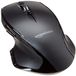 AmazonBasics Ergonomische draadloze muis, met snel scrollen, normaal formaat, zwart