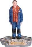 Efteling - Employé du service technique - l4,5 x L3,5 x H6,5 cm - Accessoires de maison et décoration saisonnière