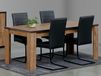 ETERIAL Table de salle à manger rectangulaire 180 cm chêne industriel