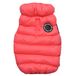 Puppia Winter ultralichte hondenjas B waterdichte warmte voor koud weer ritssluiting voor kleine en middelgrote honden, roze, medium