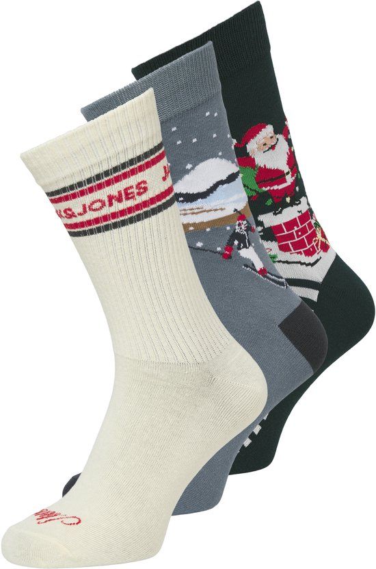JACK & JONES JACCHRISTMAS Adventkalender Heren Sokken (regular) - Maat ONE SIZE