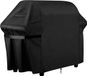Sans marque Housse de barbecue étanche pour barbecue à gaz - Housse de protection grill - Bâche anti-poussière - Protection grill résistante aux intempéries - blanc