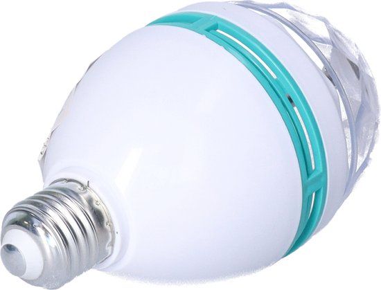 LED Rotating Disco Lamp | Party Light | Festival Lighting | E27 | 3W