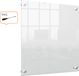 Nobo Draagbaar Wandgemonteerd Mini Whiteboard - 450 x 450 Millimeter - Inclusief Marker - Transparant Acryl