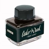 ONLINE Geurinkt cedar Wood, inktglas zwart 15 ml, kleurrijke vulinkt voor kalligrafie, handlettering, schrijfinkt, inktvat voor converter, zintuiginkt op waterbasis