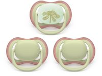 Philips AVENT Ultra Air Pacifier SCF087/28 Green 6-18 Months 4 Pieces