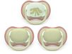 Philips AVENT Ultra Air Pacifier SCF087/28 Green 6-18 Months 4 Pieces