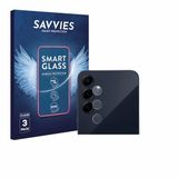 Savvies 3 Stuks Screenprotector - Geschikt voor Samsung Galaxy A55 5G (ALLEEN Camera Lens) - Glas Transparant