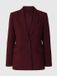 SELECTED Blazer cramoisi