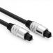 Allteq Optische kabel - Toslink - Verguld - 10 meter