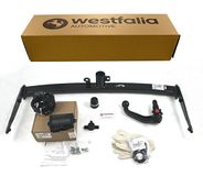 Westfalia Afneembare Trekhaak voor VW Passat Sedan/Variant (Vanaf 11/14), Skoda Superb (Vanaf 03/15), VW Arteon Shooting Brake (Vanaf 06/20) - Met een 13-polige Voertuigspecifieke Bedrading Kit