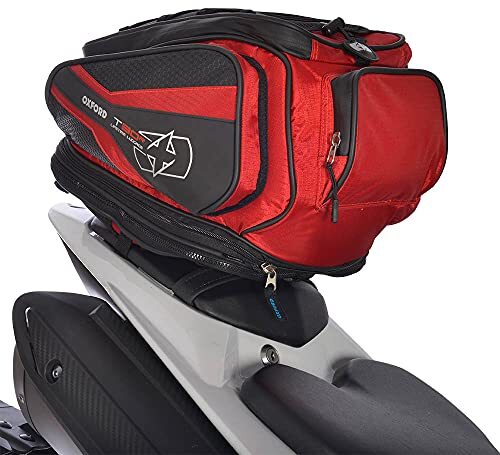 Oxford OXFORD T30R 30 liter motorfiets TAILPACK OL336 rood