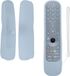 kwmobile hoes geschikt voor LG MR20GA / MR21GA /MR22GA / MR23GA - Siliconen anti-slip hoes voor afstandsbediening in transparant