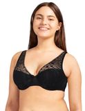 Chantelle Dames Day to Night Co Sg Coque Plong. Spacer T-shirt-beha, zwart, 70C