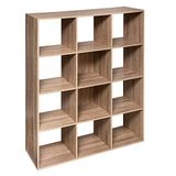 5Five Plank van hout, 12 vakken, verschillende kleuren