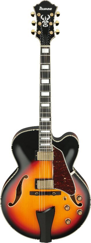 Ibanez AF95 Artcore Expressionist Brown Sunburst