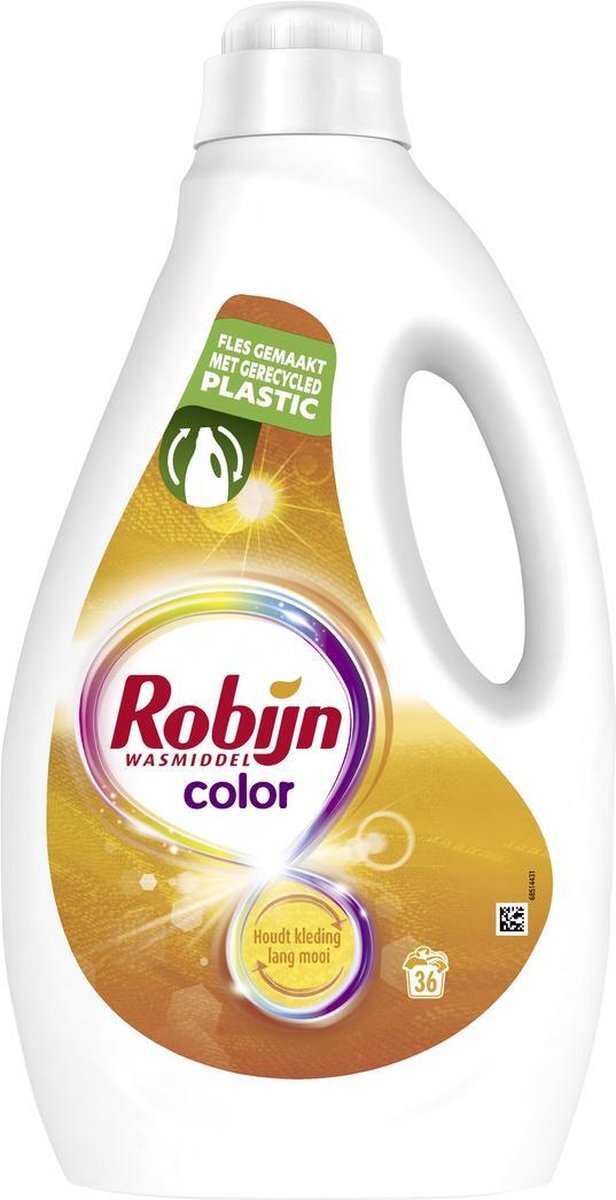 Robijn Color Vloeibaar Wasmiddel - 5 x 36 wasbeurten - Voordeelverpakking