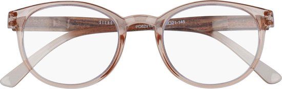 SILAC - PINK CRISTAL - Leesbril - +3.00 - Ovaal - Roze/Transparant