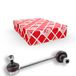 febi bilstein 41188 Stabiliser Link met slotmoeren, verpakking van één | Compatibel met: MITSUBISHI LANCER IV, LANCER VI, LANCER VII