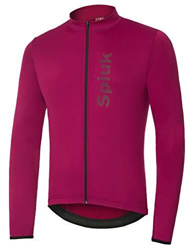 Spiuk Sportline Anatomisch shirt M/L, heren, bordeauxrood, XXL