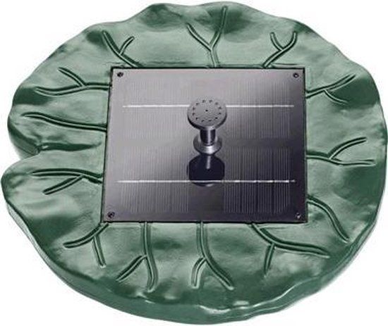 Pontec PondoSolar Lily Island - Solar Fonteinpomp - Zwart
