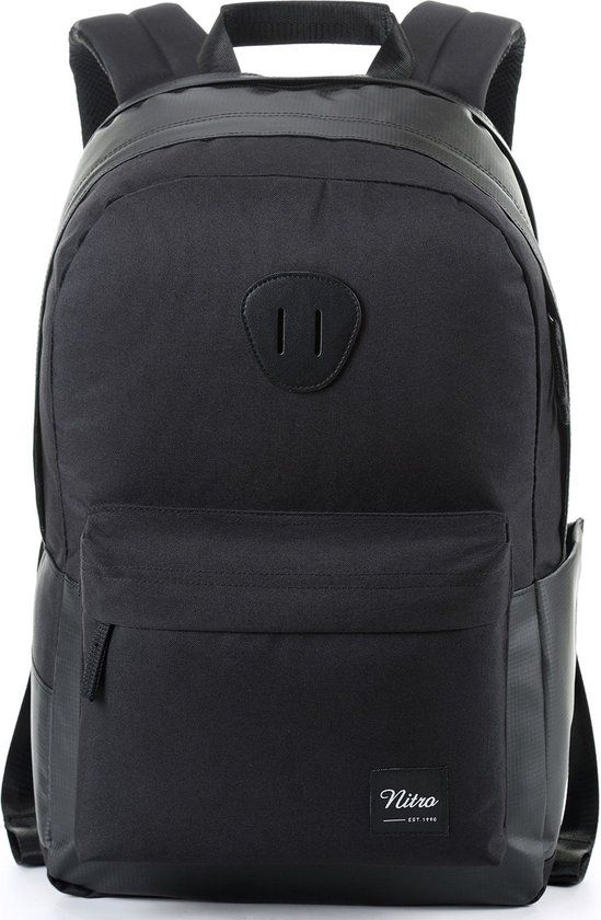 Nitro Urban Plus Rugzak - Tough Black - 28L