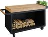 Ofyr Mise en Place Tafel Zwart 135 PRO Teakhout