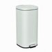 HOMCOM Trash Can-Metall, Kunststoff-36 x 29 x 59,5 cm-Grün