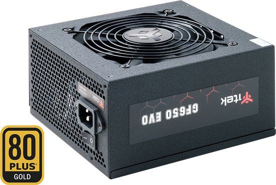 itek GF650 EVO - 650W 80 Plus Gold Fully Modular Power Supply