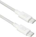 ACT USB 2.0 240W laad- en datakabel USB-C naar USB-C, wit, 1 meter AC3084