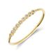 Lucardi Dames 14 karaat geelgouden ring met zirkonia