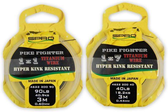 Spro 4622 200 60 Titanium Wire 60LB