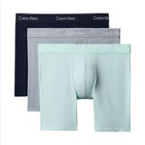 Calvin Klein Underwear Heren Boxershorts ICON Brief Set van 3 - Grijs Wit Zwart - M