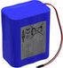 Ansmann 3S2P Akkupack 6x 18650 Kabel Li-Ion 10.8V 6700mAh